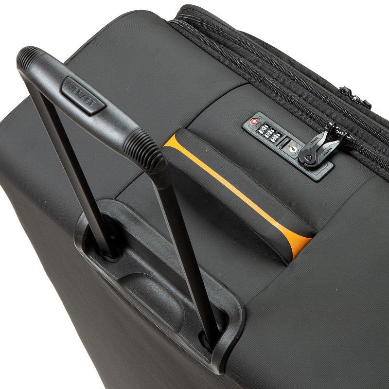 GM20077W29 black Чемодан-тележка (Verage) (черный/47*82*29/полиэстер 100*150D/L/Verage)