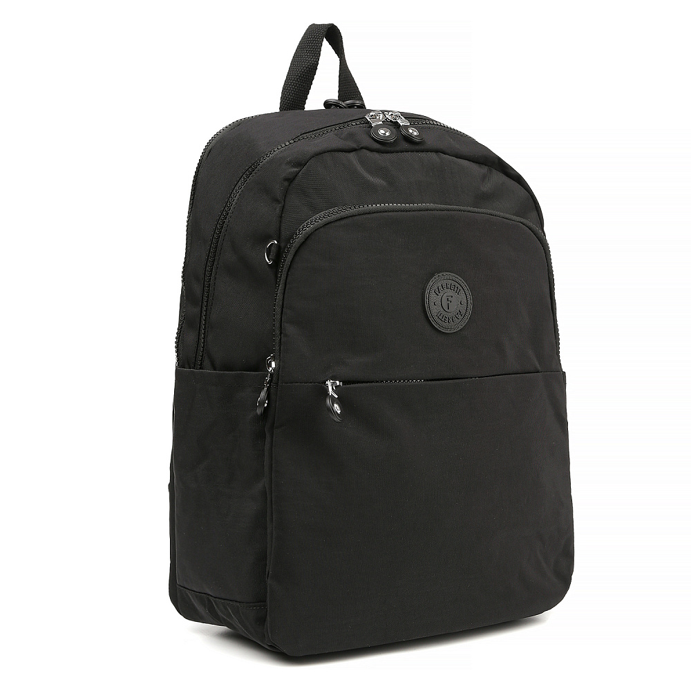 Y8457-2 FABRETTI Рюкзак 100% полиэстер (черный/30*38*16/полиэстер/FABRETTI)