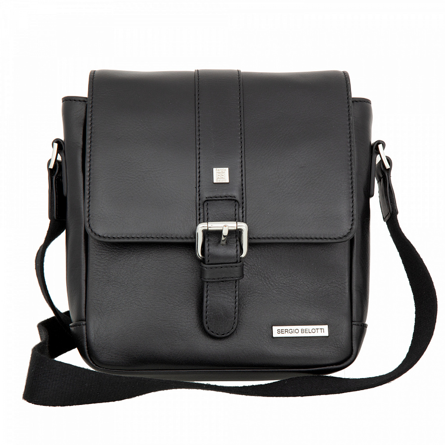 9444 (VT Genoa black) Планшет Sergio Belotti (черный/20*19*9/натуральная кожа/Sergio Belotti)