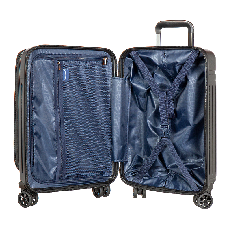 GM23054WP19 (black) Чемодан-тележка Verage (черный/36*55*21/полиэстер/S/2,9 кг/34 литра/Verage)