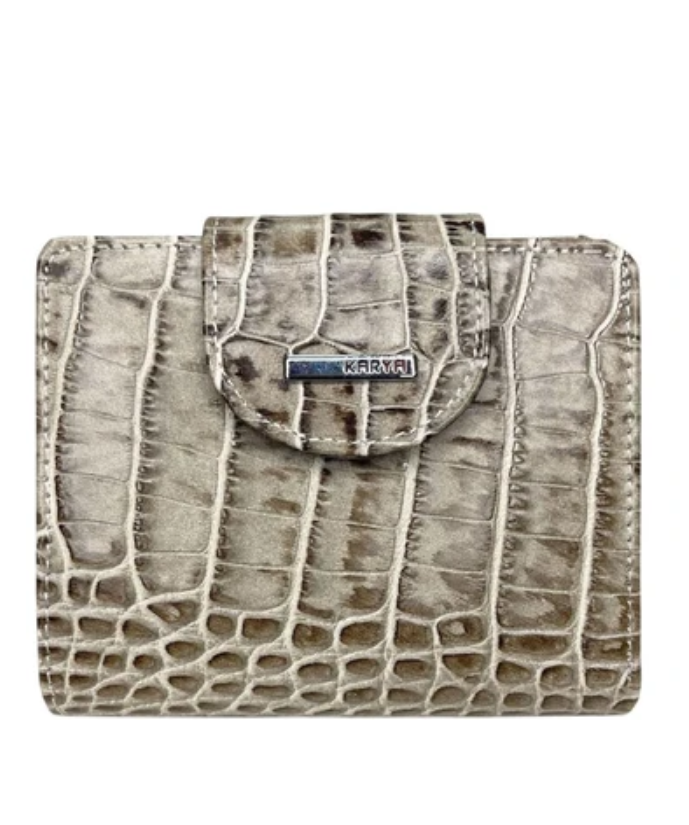 2007-526 Портмоне женское KARYA (Бежевый/12*10*3/натуральная кожа)