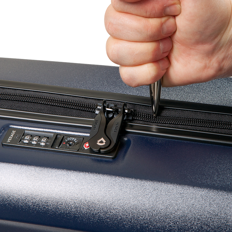 GM20075W20 (sky blue) Чемодан-тележка Verage (Синий/39*55*20/поликарбонат/S/2,26 кг)