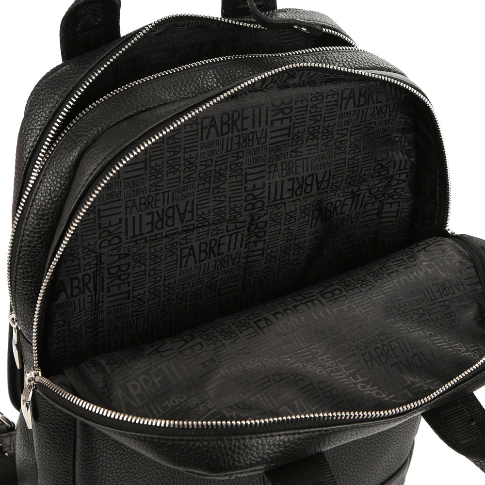 981081-2 FABRETTI Рюкзак муж. нат. кожа (Черный/29*39*10/натуральная кожа/FABRETTI)