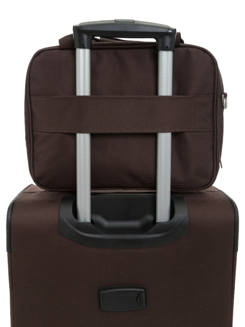 SR04L/12BR СУМКА ДОРОЖНАЯ 100% ПОЛИЭСТЕР REDMOND (Коричневый/34*25*14/полиэстер/Redmond)