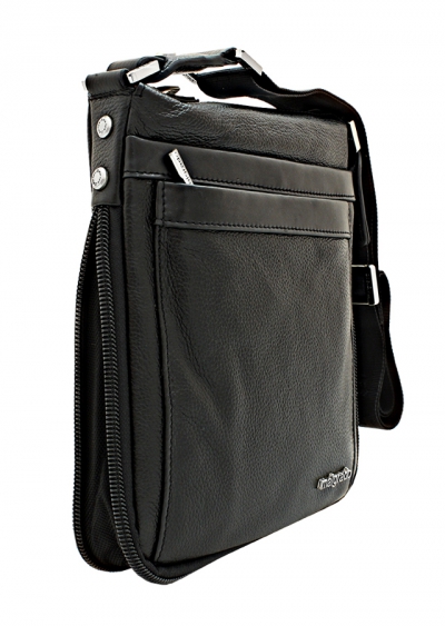 BR10-539C1836 black Сумка мужская Malgrado (черный/28*24*2/4/натуральная кожа/Malgrado)