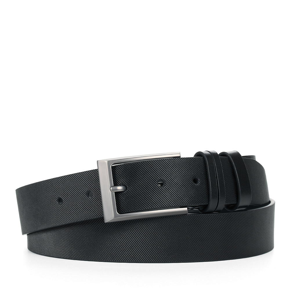 AW22-POKROV05-J-01-120 Ремень мужской Jonas Hanway (черный) (Черный/120 см/натуральная кожа/Jonas Hanway)