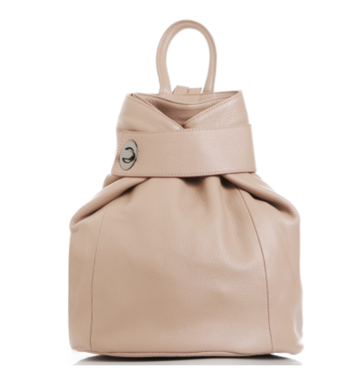 048К Рюкзак женский натуральная кожа (капучино) (Капучино/28*33*13/натуральная кожа/Redmond)