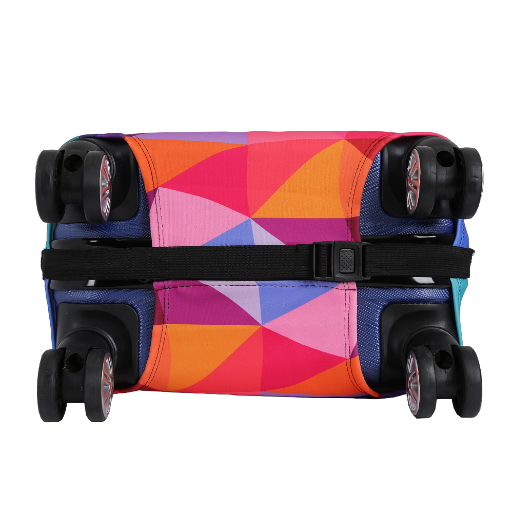 W1001-S (FABRETTI) Чехол для чемодана 92%Полиэстер/8%Спандекс (Красный/S/полиэстер/спандекс/FABRETTI)