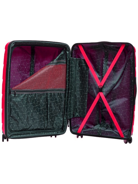 RP2192L28RD Чемодан REDMOND полипропилен (Красный/77*50*31/полипропилен/L)