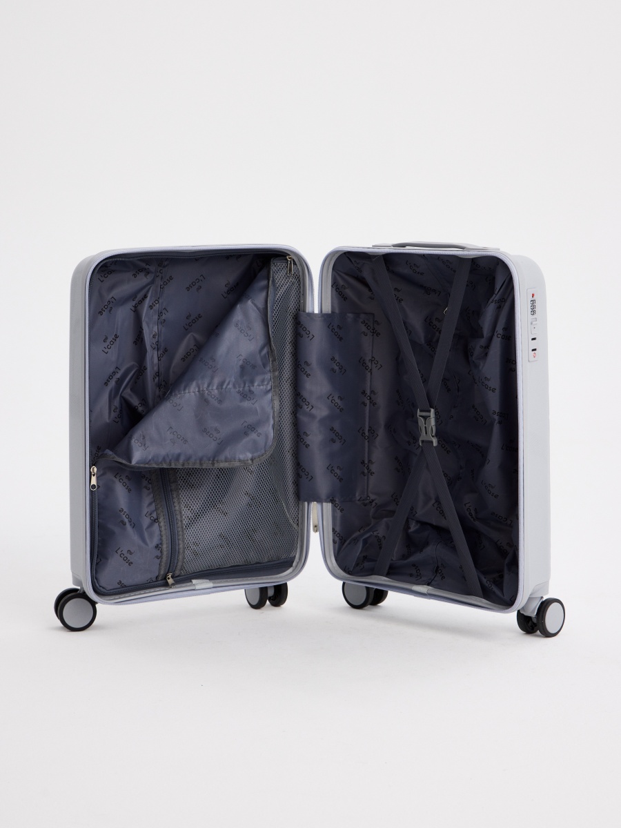 Чемодан Athens - Grey 20 (Серый) S (серый/36,5*55*21/полипропилен/S/2,5 кг/L’case)