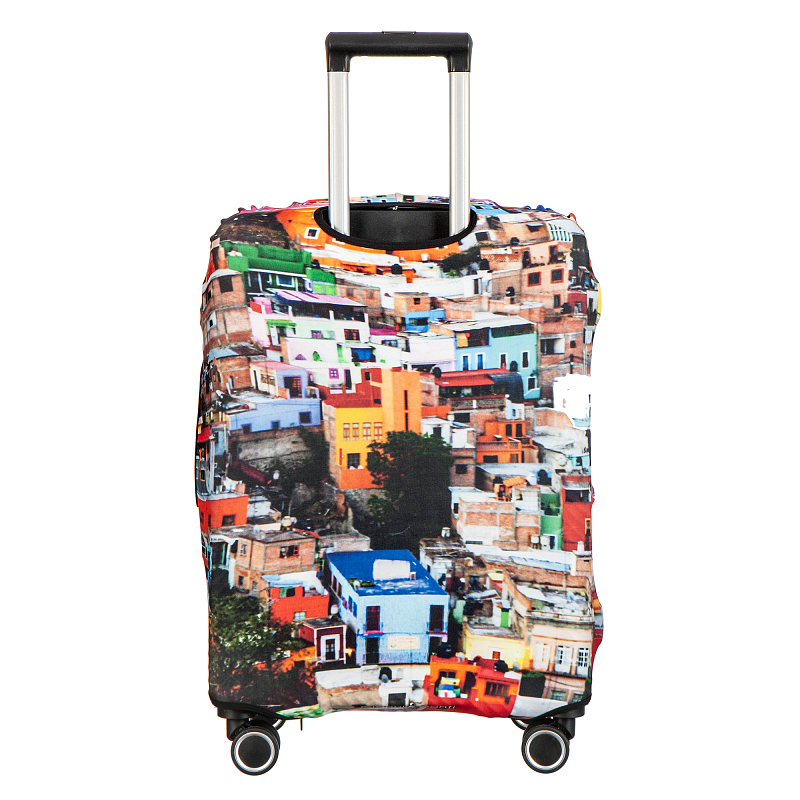 9218 (L))) Защитный чехол для чемодана (мультиколор/L/полиэстер/Verage)