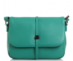 015К Сумка женская натуральная кожа L green (Зелёный/натуральная кожа/Redmond)