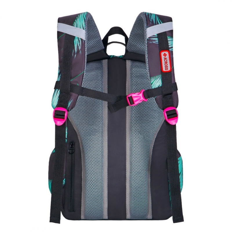 155-6 Рюкзак Across  (мультиколор/29*43*18/полиэстер/0,75 кг)