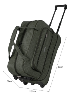М-16 Сумка на колесах St-wash хаки (Хаки/49*32*28/полиэстер)