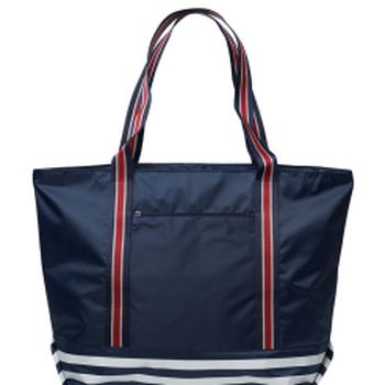 1-1 Сумка пляжная ((Кораблик/синий)) (Синий/52*38*18/текстиль/ANTAN)