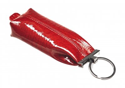 52017-44# Red Ключница (Malgrado) (красный/12,5*5*3/натуральная кожа/Malgrado)