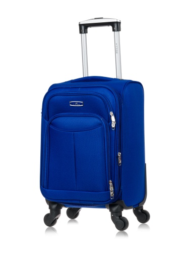 Чемодан Amsterdam - Sky Blue 19 (Светло-синий) S (синий/52*32*25/полиэстер/S/2,6 кг/41 литр/L’case)