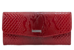 1180-019 Портмоне женское KARYA (Красный/19*9,5*2/натуральная кожа)