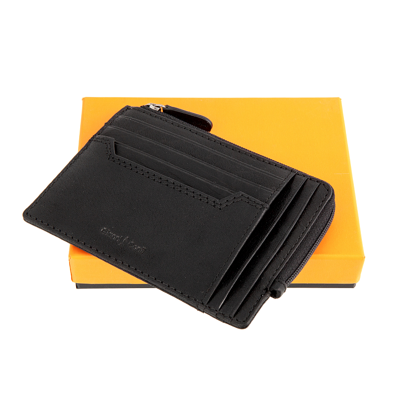 4117194 black Картхолдер Gianni Conti (черный/13*9*1/натуральная кожа/Gianni Conti )