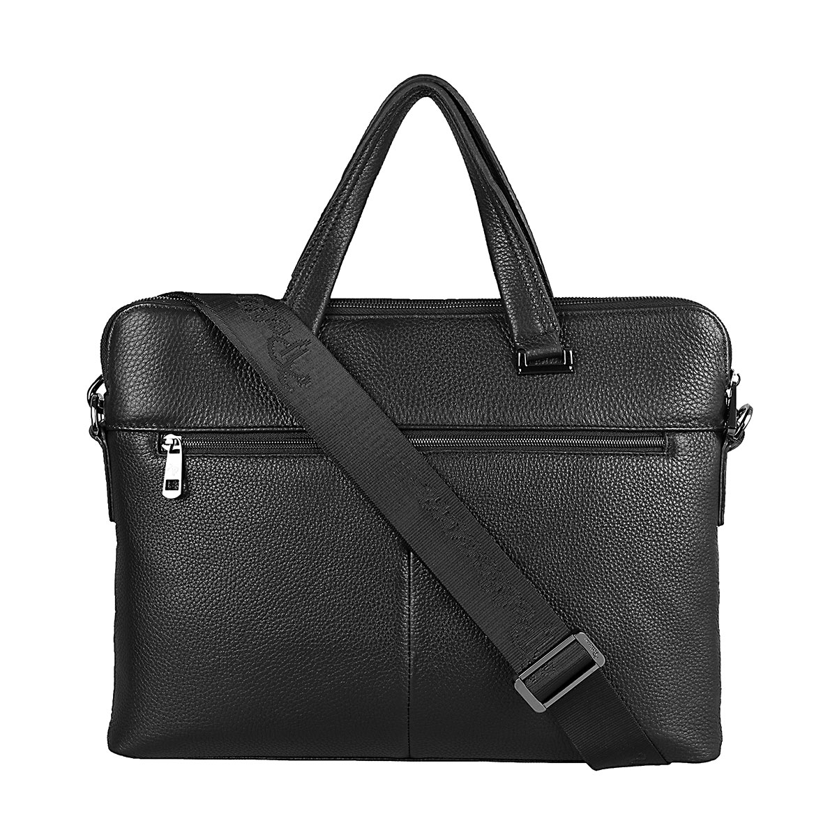 102-21559-1 Сумка мужская кожа (Пеллекон) (черный/36*29*5/натуральная кожа/PELLECON)