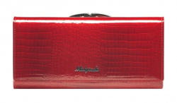 72031-3-44# Red Кошелек Большой Malgrado (красный/18,5*9*2,5/натуральная кожа/Malgrado)