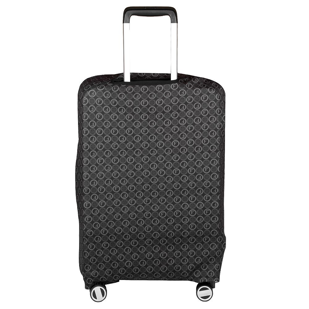 W1031-M (FABRETTI) Чехол для чемодана 92%полиэстер 8%спандекс (черный/M/полиэстер/спандекс/FABRETTI)