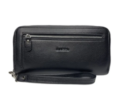 0670-45 Клатч натуральная кожа KARYA (Черный/23*13*5/натуральная кожа/KARYA)