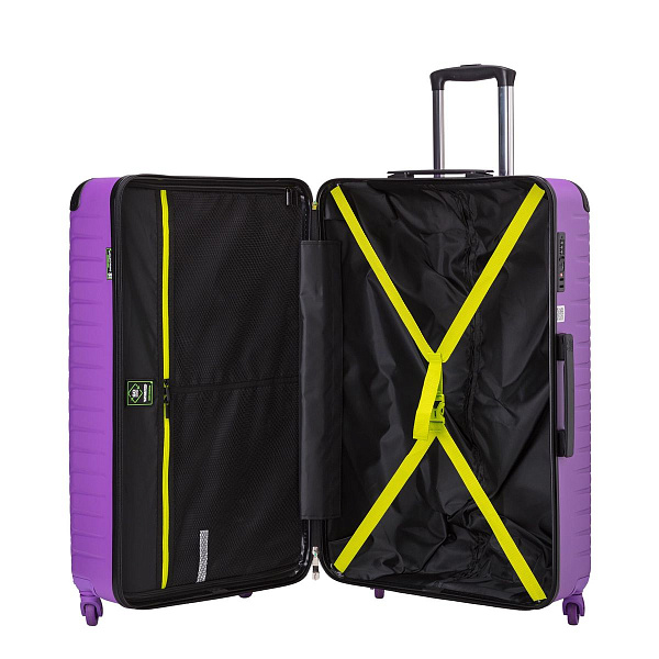 VAA5050L94252101  Чемодан 4-х колесный CARPISA (Фиолетовый/77*48*31/поликарбонат + ABS/L/CARPISA)