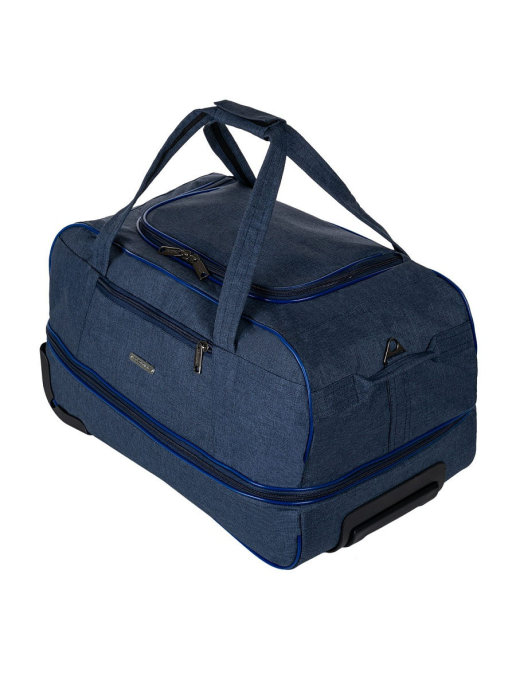 М-198 Сумка на колесах катионик синий (синий/54*32*32/катионик/NTL Continent)