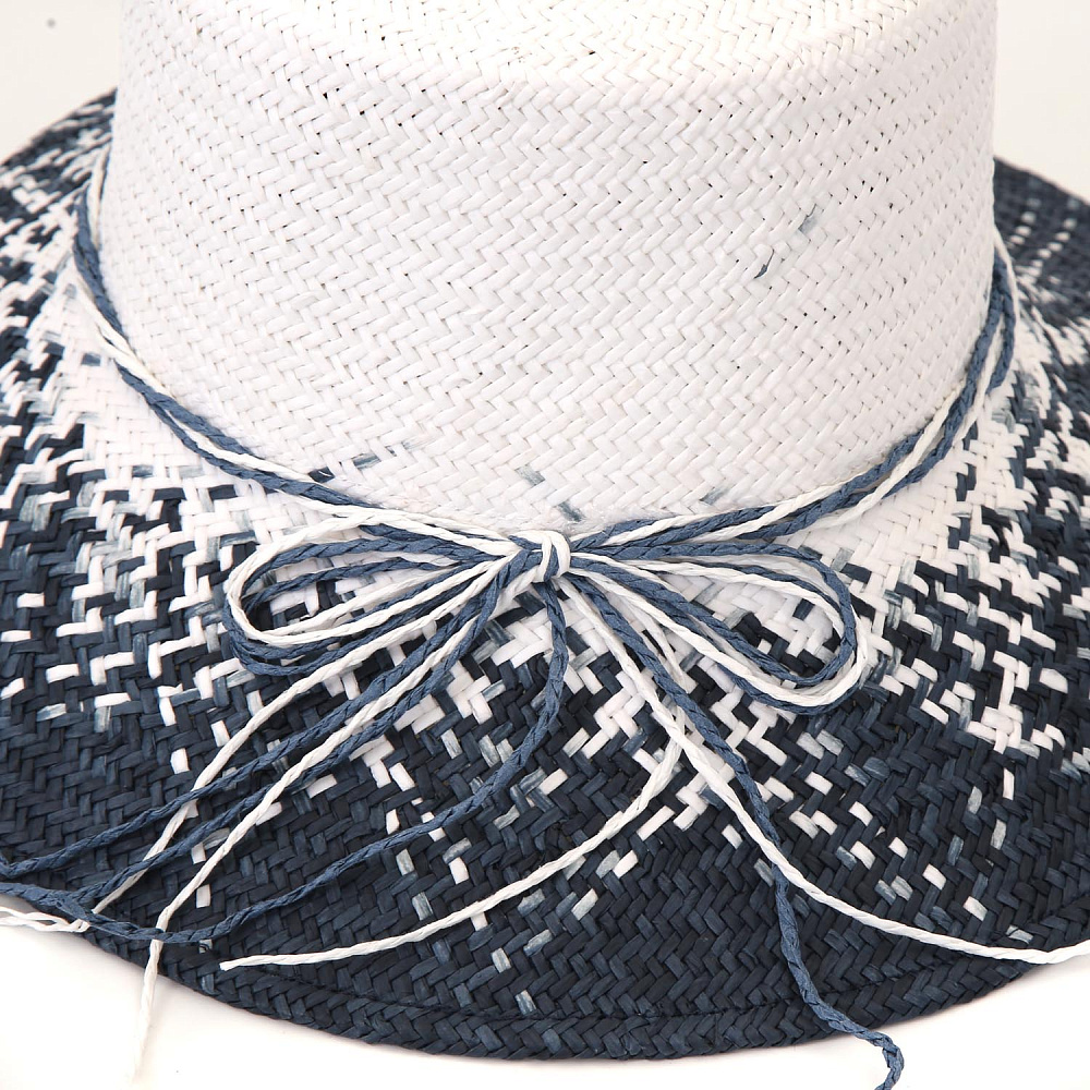 HGL112-5.4 FABRETTI Аксессуар жен. целлюлоза (Синий/белый/57/целлюлоза)