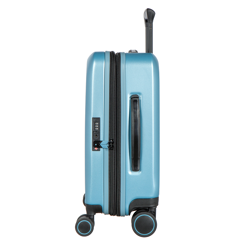 GM20062W19 light blue Чемодан-тележка Verage (голубой/40*55*20,5/поликарбонат+ABS/S/3,35 кг/Verage)