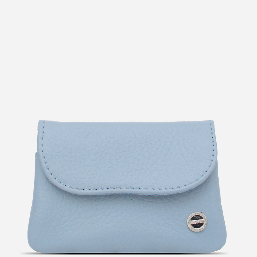 Ri-121KW Кошелек женский Голубой (Голубой/11*10*0,5/натуральная кожа/Richet)