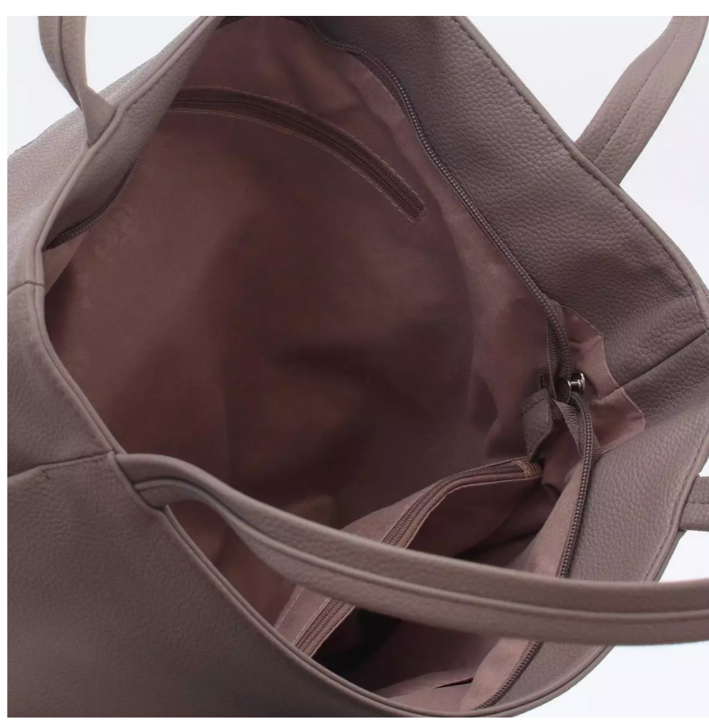 2965VN Сумка женская Тауп (Бежевый тёмный/31,5*29*11/Экокожа/Richet)