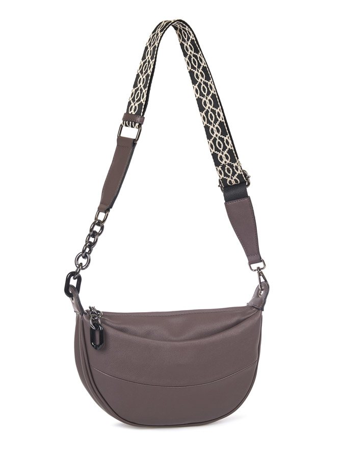 111-111 серо-коричневый Сумка женская (Серо-коричневый/27*18*7/Экокожа/Hogerland)