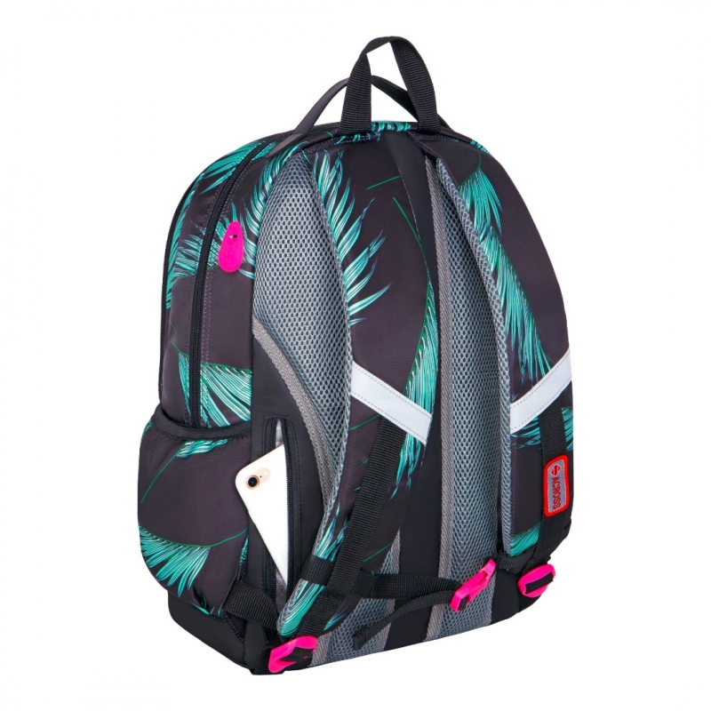 155-6 Рюкзак Across  (мультиколор/29*43*18/полиэстер/0,75 кг)