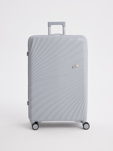 Чемодан Sochi-Grey (26) Серый (серый/43,5*70*27/полипропилен/M/3,8 кг/76 литров/L’case)