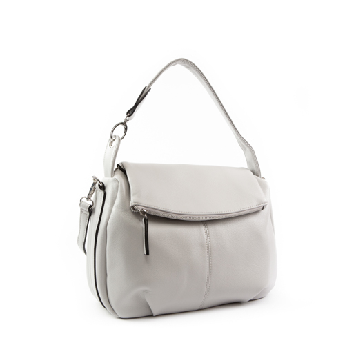 110-125-38 Сумка женская (серый) (Серый/30*12*30/Экокожа/L)