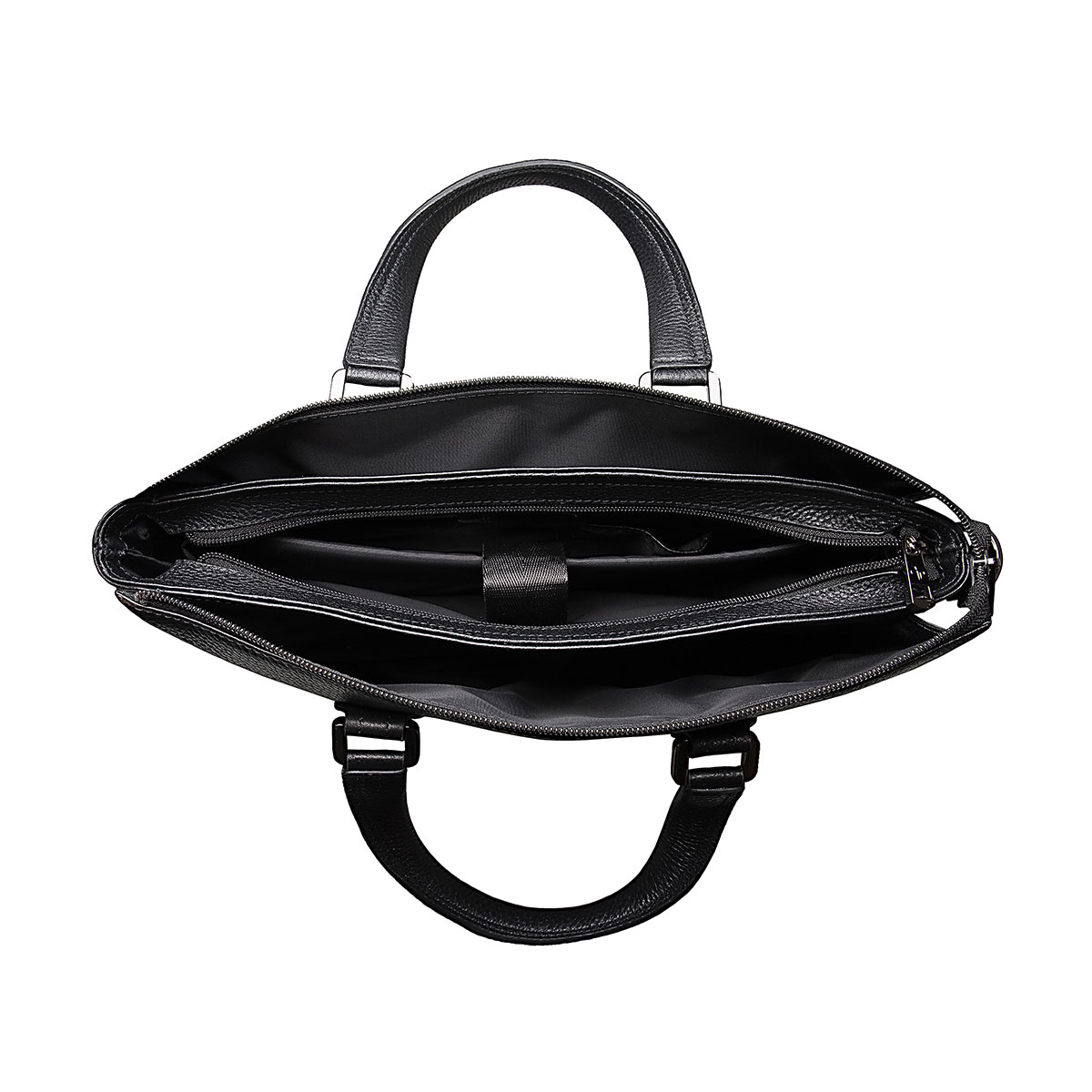 102-21579-1 Сумка мужская кожа (Пеллекон) (черный/37*29*5/натуральная кожа/PELLECON)