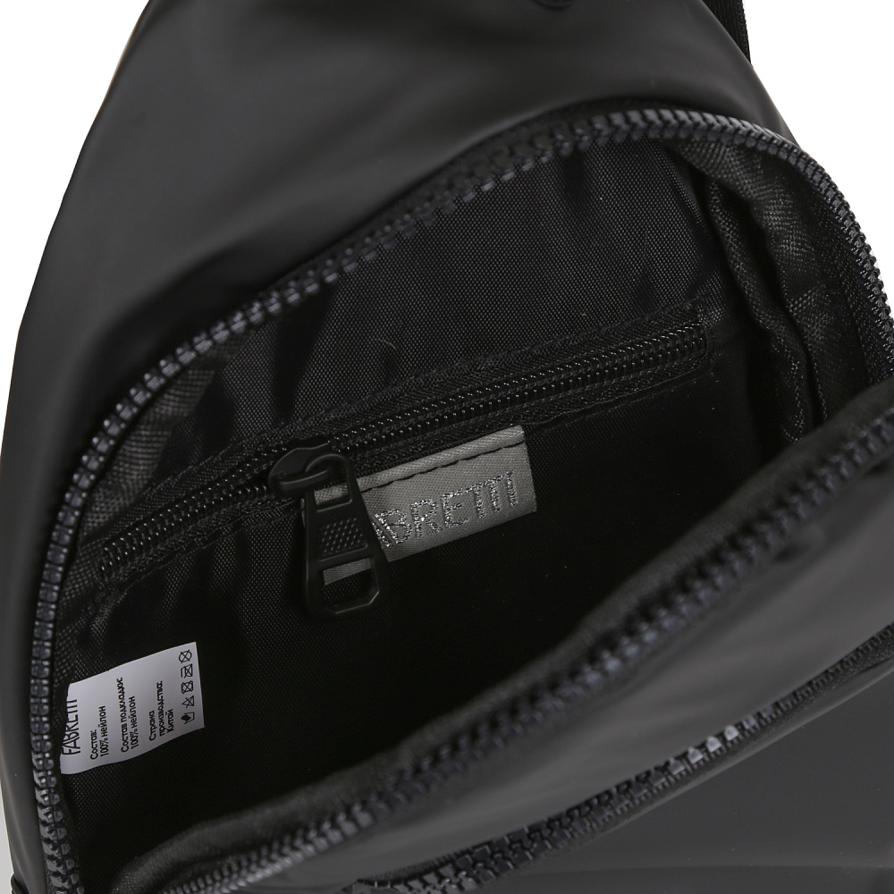 1105-2 Сумка мужская на одно плечо 100% нейлон  FABRETTI (черный/16*29*6/нейлон/FABRETTI)