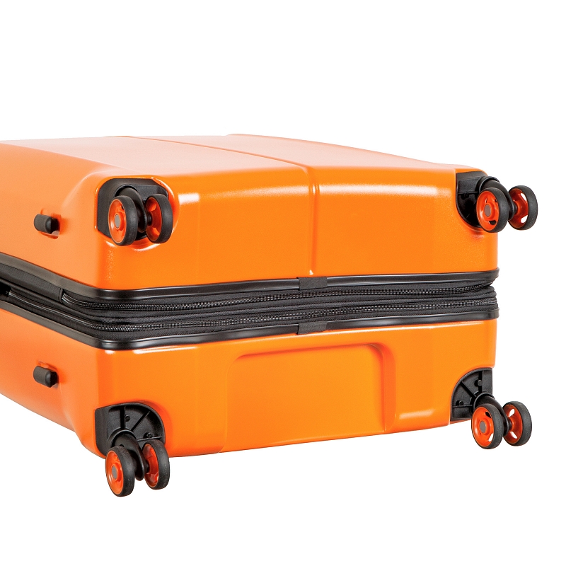 GM20075W28 (dark orange) Чемодан-тележка Verage (Оранжевый/52*75*30/поликарбонат/L/4,0 кг)