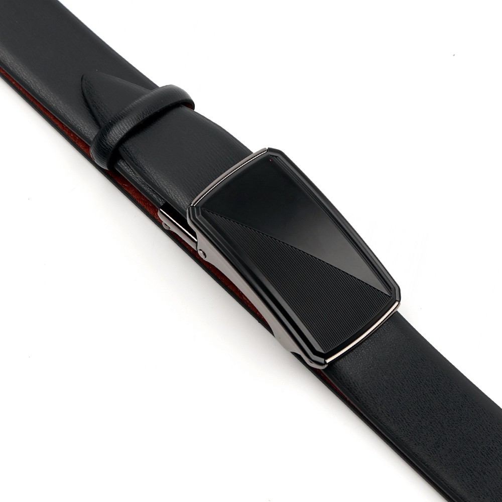 FR2524-2 FABRETTI Ремень муж. натуральная кожа (размер 120) (Черный/120 см/натуральная кожа коровы)