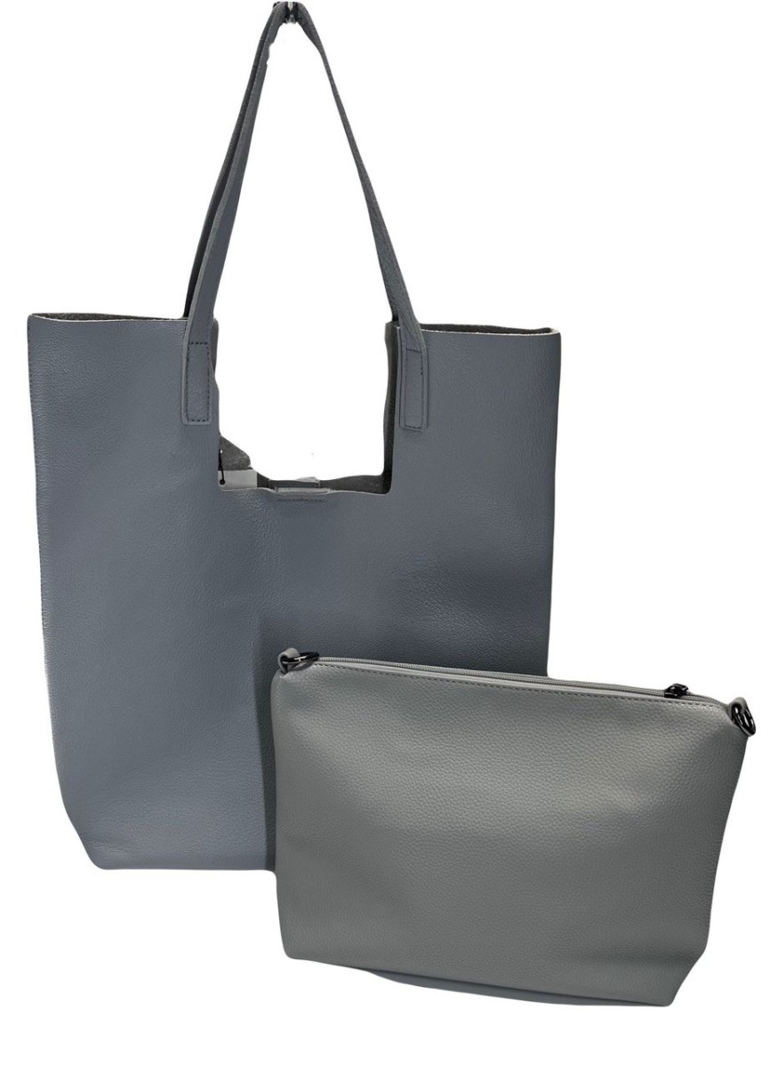 651К Сумка женская натуральная кожа (L blue) (Голубой/30*30*9/натуральная кожа/Redmond)