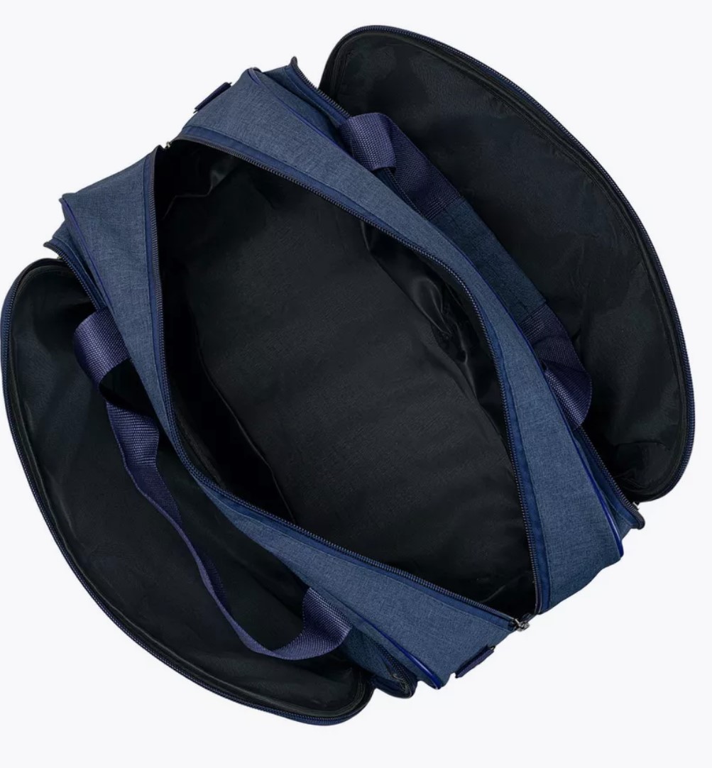 М-046 Саквояж катионик синий (синий/полиэстер/NTL Continent)