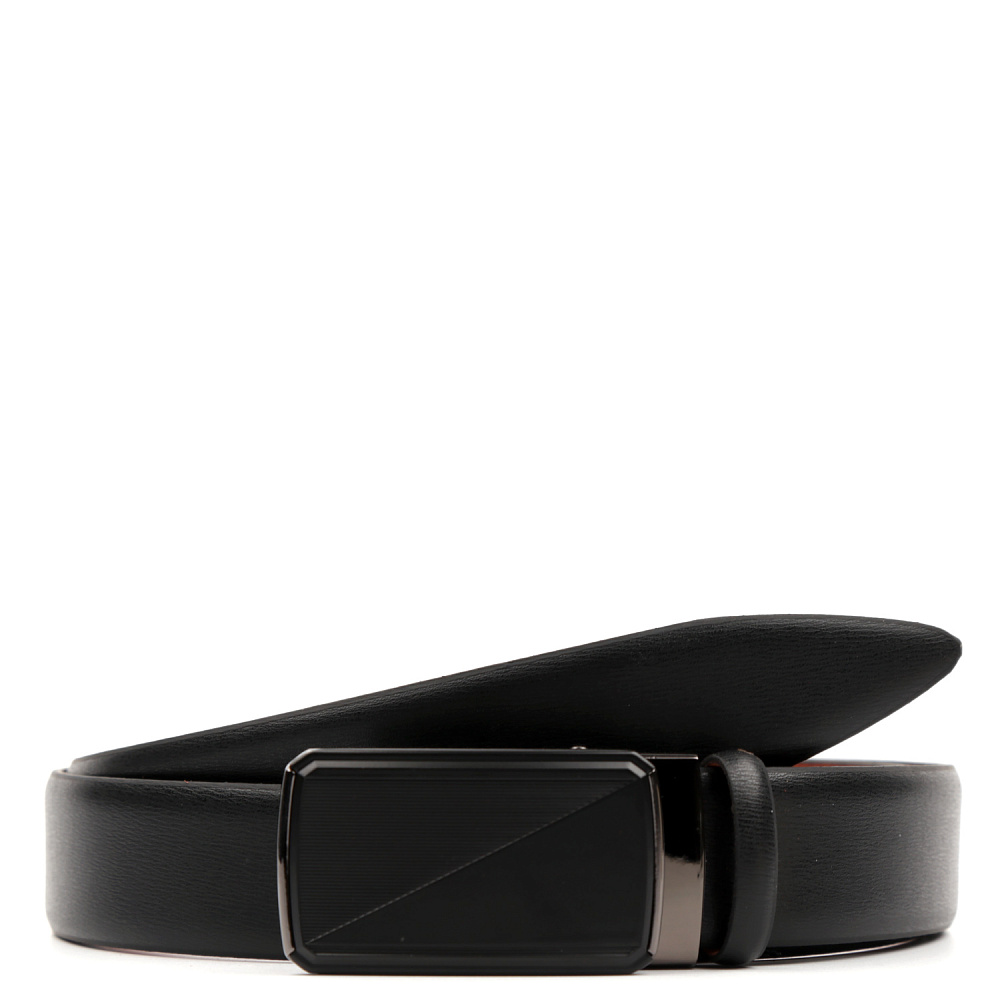 FR2524-2 FABRETTI Ремень муж. натуральная кожа (размер 120) (Черный/120 см/натуральная кожа коровы)
