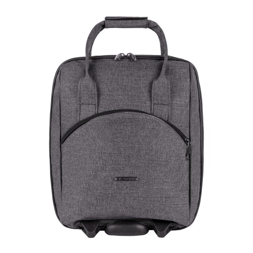 М-7314 Сумка на колесах катионик серый (серый/38*29*22/полиэстер/NTL Continent)