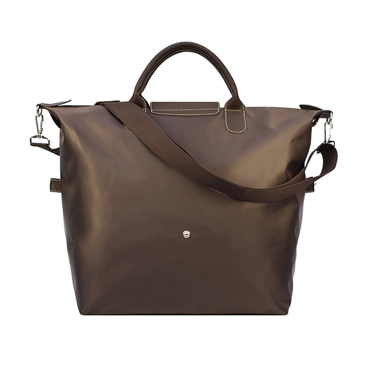 2-313 Сумка дорожная (ПОБЕДА сатин/коричневый) (Коричневый/30*36*27/полиэстер/ANTAN)