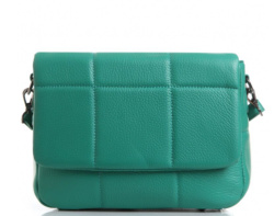 117К Сумка женская натуральная кожа (L green) (Зелёный/натуральная кожа/Redmond)