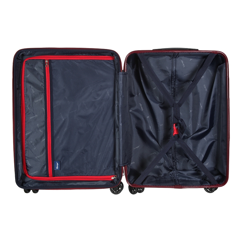 GM18087W24 (burgundy) Чемодан-тележка Verage (Бордовый/57*43*27/полипропилен/M/3,87 кг/66 литров)