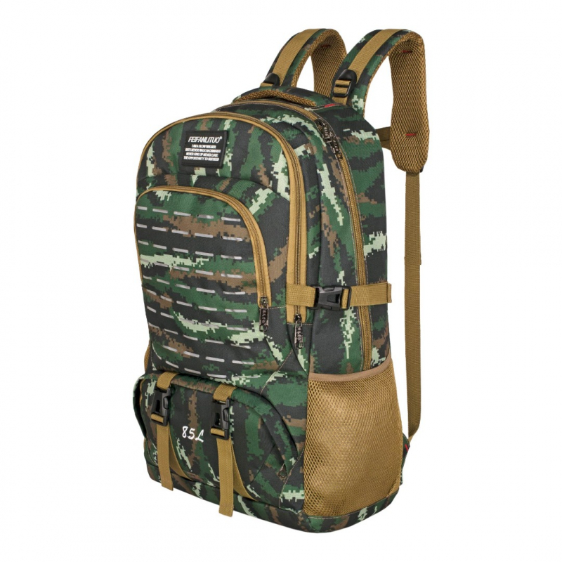 1863-5кф Рюкзак MERLIN  (Хаки/35*65*23/полиэстер/52 литра/MERLIN)