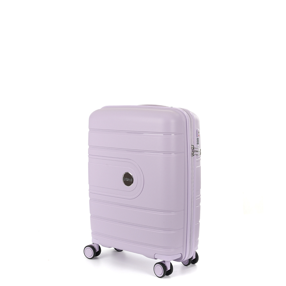 EN9520-20-10 Чемодан 4-х колесный 100% полипропилен FABRETTI (Сиреневый/39*54*21/полипропилен/S/FABRETTI)